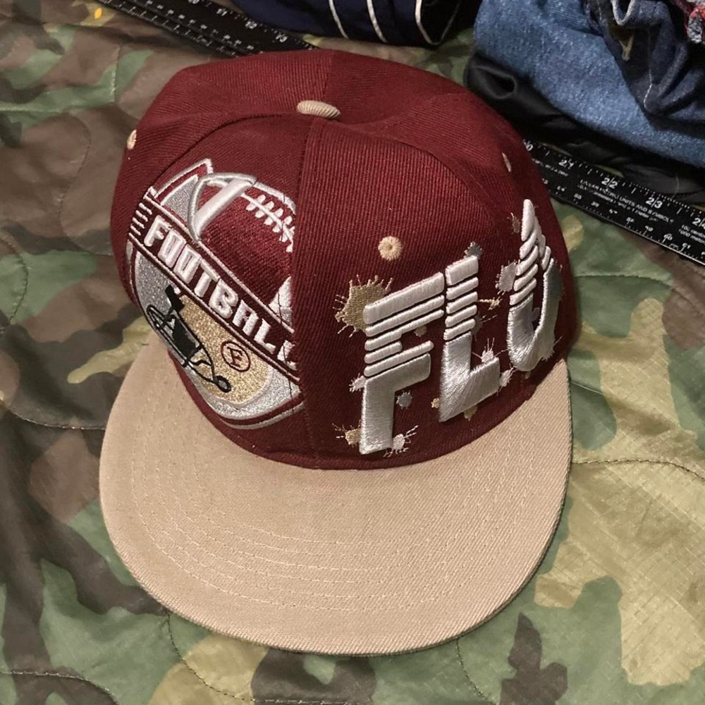 Vintage FSU embroidery SnapBack hat professional style‎